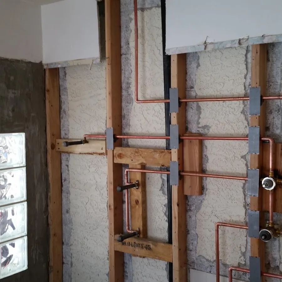 Copper pipe installation for Repiping in Streamwood